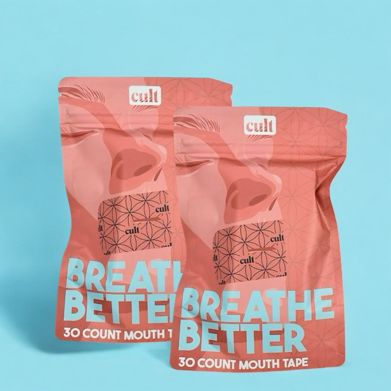 Mouth Tape 2 Month Supply Breathe Better Cult