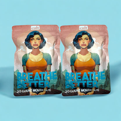Original Mouth Tape by BreatheBetter (30 Tapes Per Pack)